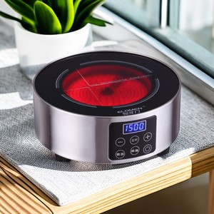 
Electric ceramic stove, small household mini touch control, timer adjustable power stove with memory, no need to choose pot, tea making device, fire saving