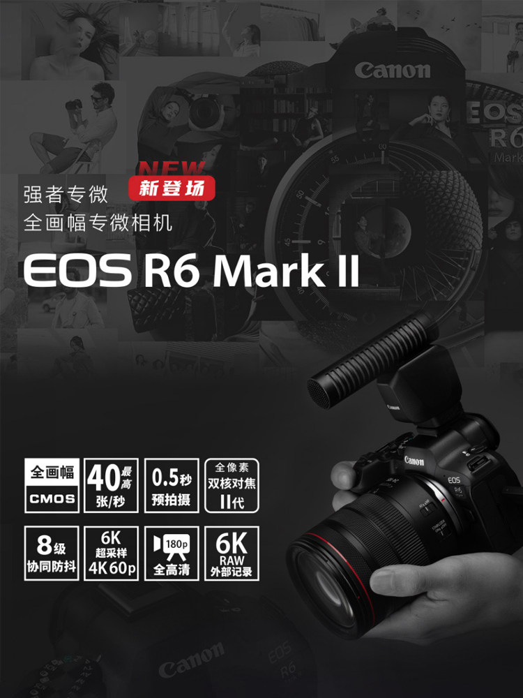 Canon eos r6 mark ii micro single 24-105 full frame 2nd generation ...