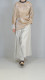 Gao Ding's Drinking Anti -Simple Political Fold Wrinkle Wind Symmetric Symmetric pleated pleated skirt
