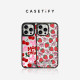 CASETiFY cherry/strawberry bow suitable for iPhone16ProMax/16Pro/15ProMax/14ProMax phone case/magnetic holder