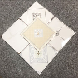 Modern Chinese-Style Small Square Tiles 230X230 Background Wall Balcony Kitchen Ceiling Tiles Art Wall Tiles