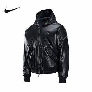 NIKE耐克Jordan男棉服夹克新年系列2026春连帽休闲外套IQ3949-010