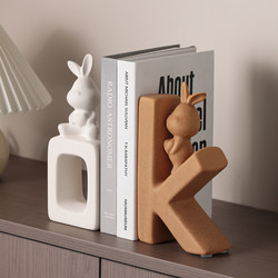 Elegant and Luxurious Ok Rabbit Figurine with a High-End Feel, a Niche and High-Quality Home Decor Piece for the Living Room, Tv Cabinet, Study, and Bookshelf