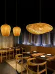 Đèn chùm tre, đèn chiếu sáng phong cách Trung Quốc mới, đèn ăn mây tre đan Zen, đèn lồng tre nghệ thuật Nhật Bản, chao đèn cổ quán trà ghế xoay văn phòng Đồ nội thất thiết kế