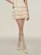 AYF MIU is a puff cake skirt French retro pleated skirt 2024 summer new skirt
