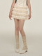 AYF MIU is a puff cake skirt French retro pleated skirt 2024 summer new skirt
