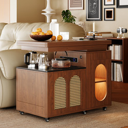 Sofa Side Table, Sofa Side Cabinet, Sofa Side Table, Movable Small Coffee Table, Small Coffee Table, Small Table for Living Room