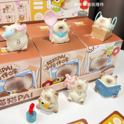 Cat Pai Little Companion Daily Blind Box Official Cute Gift for Girls Cat Creative Desktop Ornament Official
