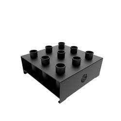 Nine-Hole Barbell Rack, Barbell Storage, Barbell Storage Rack, Olympic Bar Rack, Gym Home Barbell Storage Rack