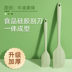 Household All-In-One High-Temperature Resistant Food-Grade Silicone Soft Scraper Baking Cream Spatula Mixing Scraper Tool