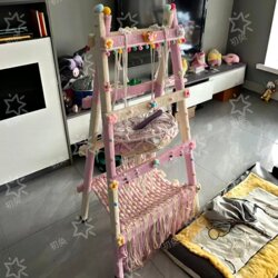 Finished Product Cat Climbing Frame DIY Complete Set of Materials Wooden Cat House Cat Bed Integrated Cat Tree Suitable for All Seasons