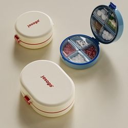 Japanese Designer Small Medicine Box Portable Medicine Dispensing Box Seven-Day-A-Week Mini Portable Small Medicine Box