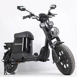 16inch Fat Tire Harley Electric Vehicle Lithium Battery Waterproof High Temperature Resistant Cargo Electric Bicycle Delivery E-Bike Export