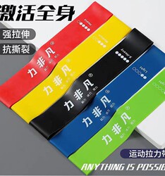 Li Feifan Elastic Band Strength Training Resistance Band Li Red Running-Specific Elastic Band Track and Field Training Tension Rope