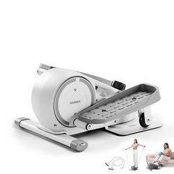 New Mini Elliptical Machine for Home Fitness, Small, Multifunctional, Silent, Leg-Beautifying Space Walker with Pedals