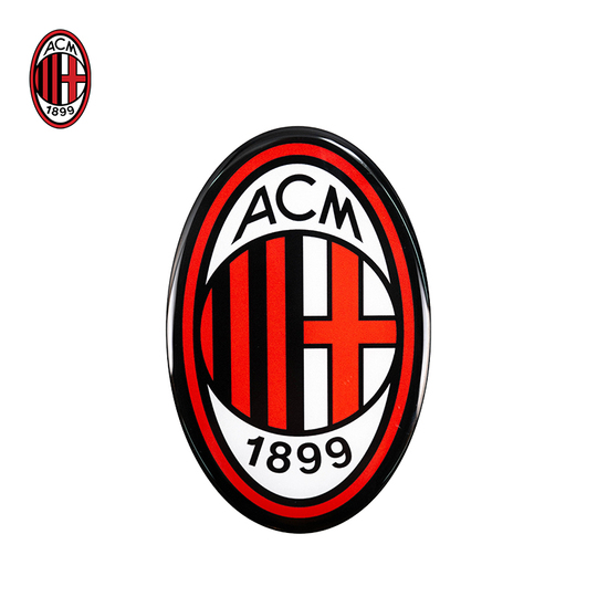 ACミラン ロゴ 車用ステッカー (1パック) - 公式チームグッズ
