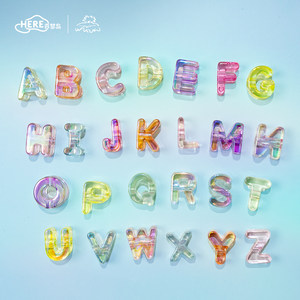 
HERE Qimengdao wakuku immediately cheat series letter accessories