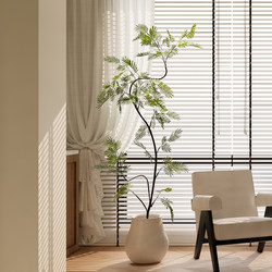 Artificial Green Plants for Indoor Living Room Corner, Sofa Side Plant Decoration, Light Luxury Style, Monkey Ear Plant