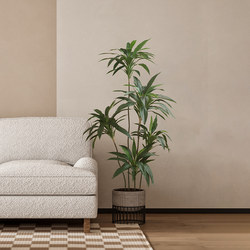 Artificial Green Plants for Indoor Corner Landscaping, Potted Decorations, Nordic Style Living Room Fake Flowers, Artificial Green Plants