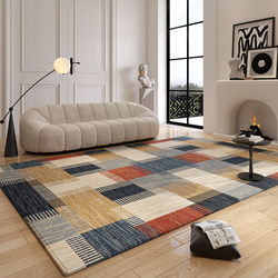 Bedroom Bedside Carpet, Living Room 2025 New Model, Washable and Wipeable Floor Mat, Large Area Full Coverage, High-End Coffee Table Mat