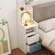 Bàn cạnh giường ngủ siêu hẹp hiện đại phòng ngủ nhỏ đơn giản 20/30 cm cạnh hẹp mini bánh sandwich tủ đầu giường tủ nhỏ