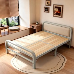 Folding Dual-Purpose Sofa Bed 2026 New Model for Temporary Extra Bed for Guests, Iron Frame with Hard Board, 1.5m Double Beds