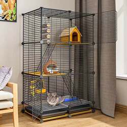 Special squirrel cage, chinchilla cabinet cage, sugar glider breeding box, squirrel sleeping nest, pet luxury villa, big house