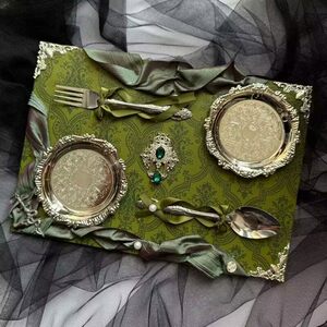 
New pain DIY material set accessories tie board accessories filler decorative background valley Meidao background board