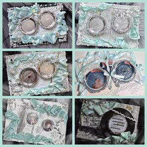 
Pain bag diy material full set cyan set tie plate white diy pain bag material small food amount pain bag diy material