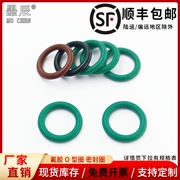 Mochen cao su flo Vòng chữ o có đường kính dây 1/2/3mm cao su flo FKM bộ xương phốt dầu van chịu dầu vòng cao su