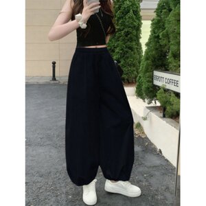 
Nine-point Yamamoto balloon pants for women summer thin 2026 new small casual loose ice silk harem pants bloomers