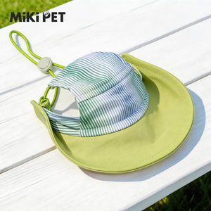 
Dog Hat Summer Day Outdoor Sun Protection Sun Hat Pet Schnauzer Bichon Golden Retriever Small, Medium and Large Dogs