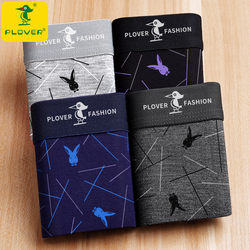 Woodpecker Men's Underwear 100% Pure Cotton Antibacterial Breathable Cotton Boxer Shorts Large Size Boxer Briefs