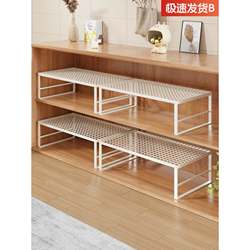 Shoe Cabinet with Layered Partitions, Multifunctional Shoe Storage, Double-Layer Cabinet Shoe Rack, Home Cabinet Space Utilization Tool