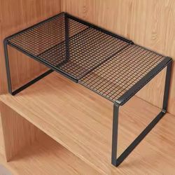 Wardrobe Partition Shelves, Retractable Clothing Storage and Organization Rack, Bedroom Cabinet Divider Storage Rack