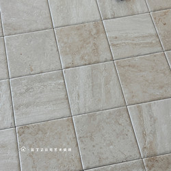 Limestone Tiles 200X200 Small Tiles Bathroom Wall and Floor Tiles Non-Slip Wabi-Sabi Style Hotel Homestay Tea Room