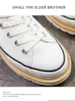 giay nam cao 1970 Giày vải đế dày tăng chiều cao OKama giày thể thao mùa xuân cao cấp dành cho nam và nữ Giày thể thao cổ cao đa năng hợp thời trang dành cho cặp đôi shop giày bóng rổ Giay cao