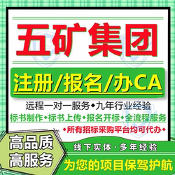 China Minmetals Group Bidding and Procurement Platform Network Supplier Registration and Listing Application Ca Agency Application Processing