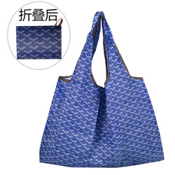 Japanese and Korean Style Foldable Large Shopping Bag Portable Tote Supermarket Eco-Friendly Bag Grocery Bag Travel Shoulder Bag