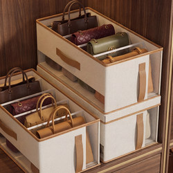 Bag Storage Box for Home Use, Wardrobe Small Bag Storage Organizer, Space-Saving Handbag Storage Box, Storage Rack, Dustproof Bag