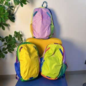 
Dopamine Alpaca Bag Large Capacity 12L Contrast Color Backpack Hiking Mountaineering Outdoor Sports
