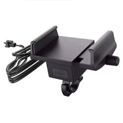 Driving electric vehicle mobile phone holder folding bicycle mobile phone holder navigation bracket with usb charging mobile phone holder