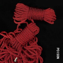 [Free Tutorial] Rope Art Colored Silk Rope Binding Rope Beginner Japanese Style Hemp Rope