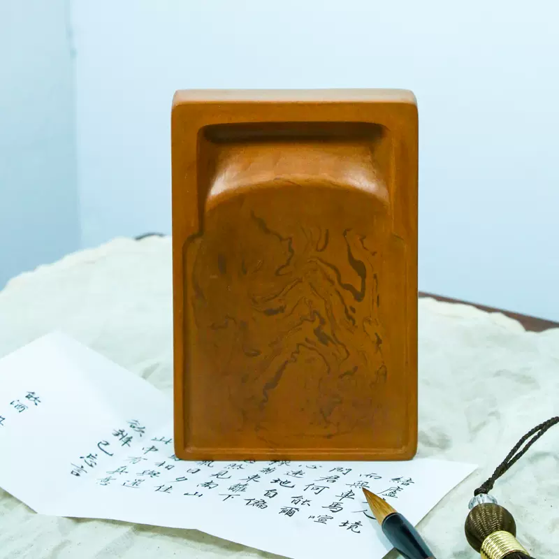 绛州澄泥砚《1998老砚复刻系列砚》文房四宝国家非遗蔺氏古法柴烧