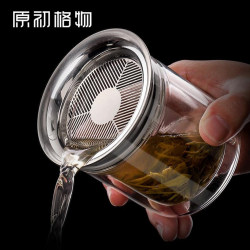 Original Gwaiyi Lazy Tea Brewing Device: Single-Person Tea Set with Tea-Water Separation, Glass Teapot with a High-End Feel