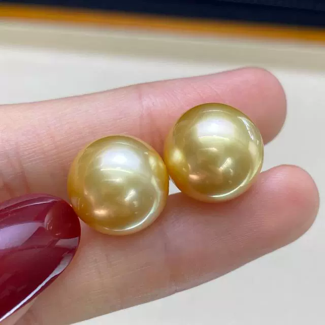 真科研茶金真珠ペンダントネックレス ちぢま