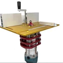 New Inverted Lifting Base, Bakelite Milling Small Lathe Trimming Machine Lifting Table, Slotting, Mortising, and Trimming