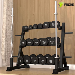 Dumbbell Rack for Home Use, Multifunctional Dumbbell, Kettlebell, Barbell Storage Rack, Multi-Layer Women's Fitness Equipment Storage Stand