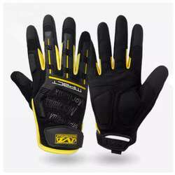 Super Technician Cycling Gloves for Men, Outdoor Mountaineering Protection, Full-Finger Cut-Resistant, Combat Training Tactical Half-Finger Motorcycle Gloves