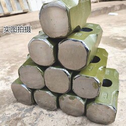 German Imported All-Steel High-Hardness Octagonal Hammer with Round Head for Fitness, Large Heavy-Duty Construction Hammer for Breaking Walls, Household Iron Hammer